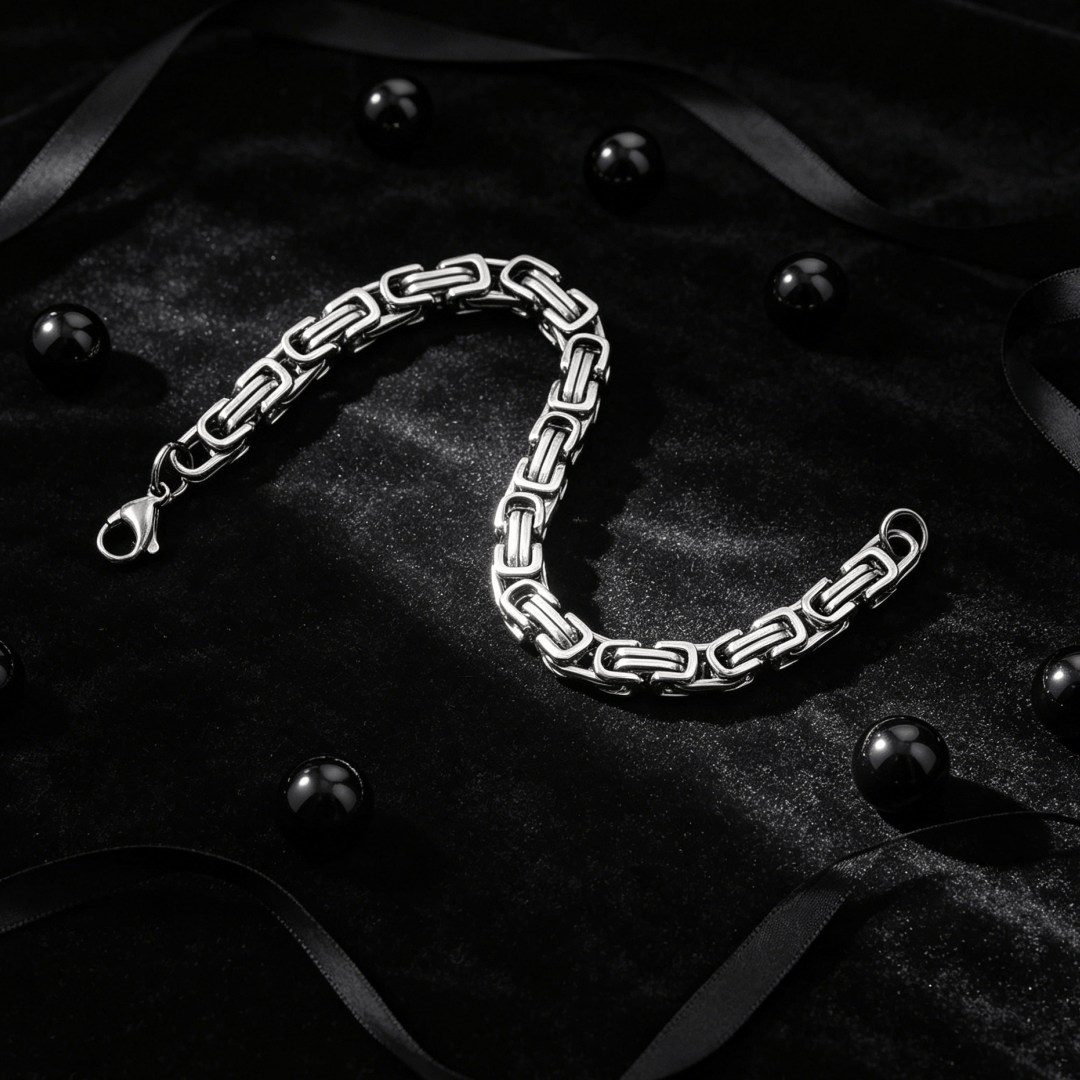Men Accessories Chain And Bracelet - Hot charms 925 Sterling Silver temperament