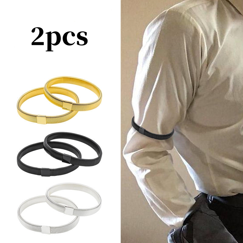Men'S Accessories Holder - 2pcs Men Elasticated Arm Band Shirt