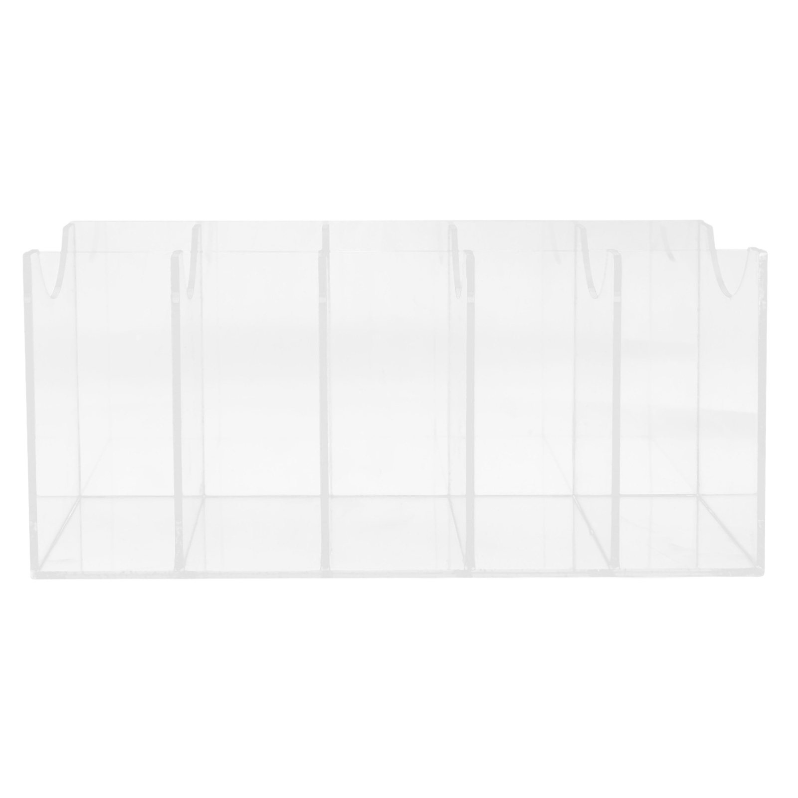 Men'S Accessories Holder - 5-Slot Acrylic Belt Organizer for Closet