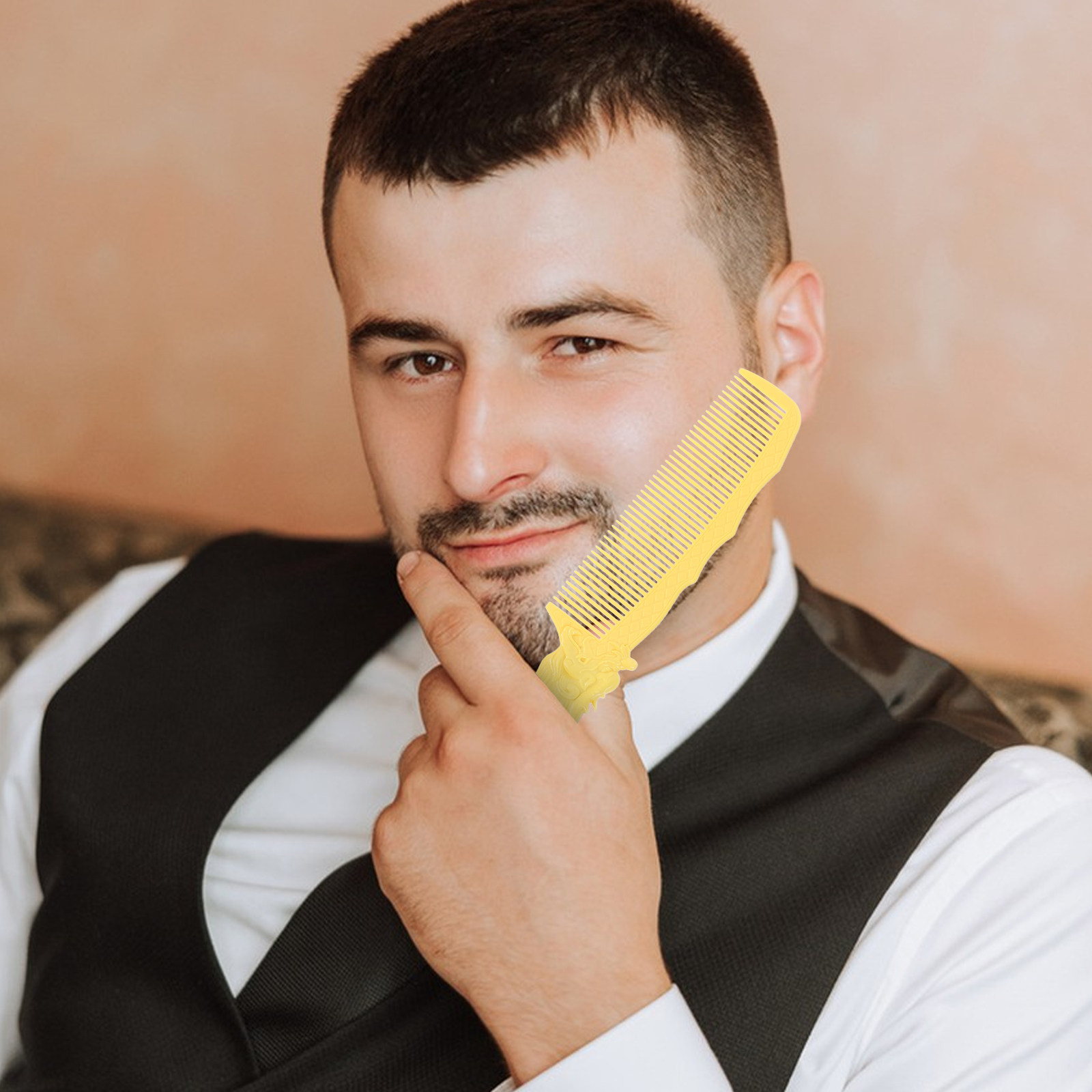 Mens Accessories Style - Dragon Hair Comb Professional Styling Comb