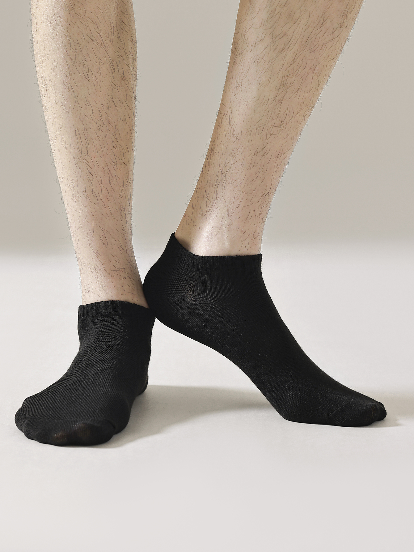 Mens Accessories Style - 10 Pairs Black Men Crew Socks,