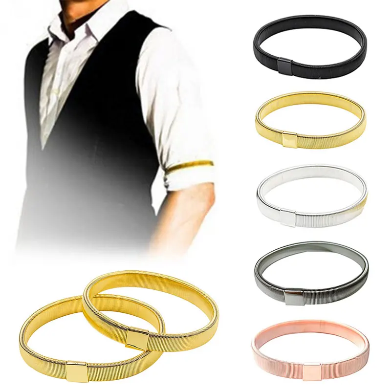 2pcs Men Elasticated Arm Band  - مراجعة Men'S Accessories Holder وسعره