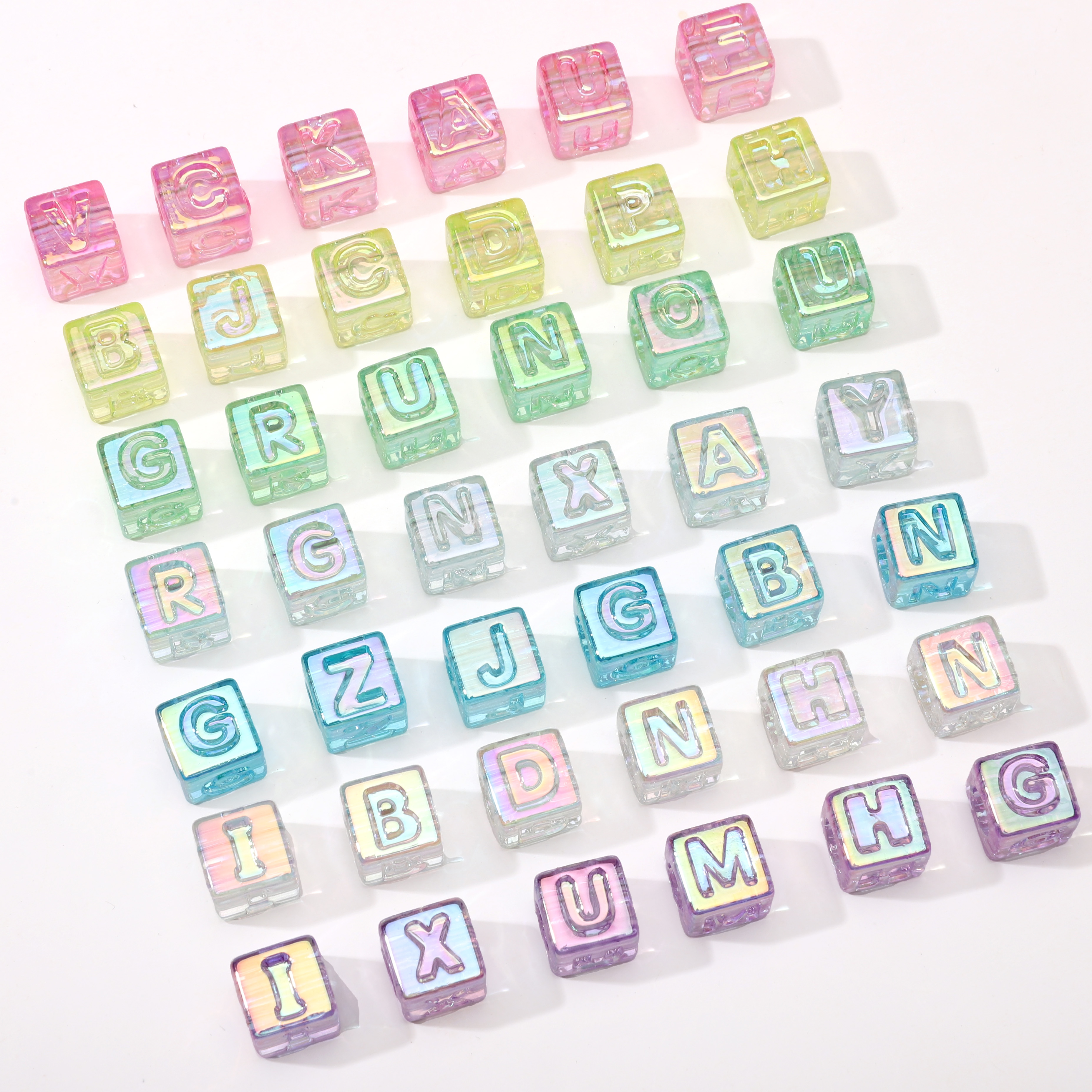 10Pcs beading Colorful Clear L - مراجعة Men Accessories For Birthday Gift وسعره