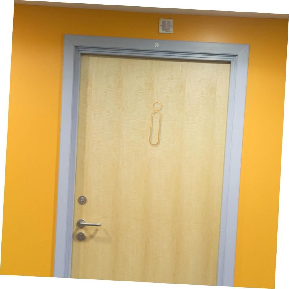 Acrylic Toilet Sign Sticker Me - مراجعة Men Accessories Shop وسعره