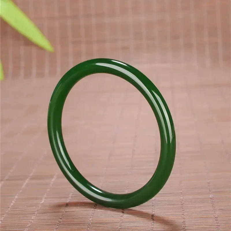 Green Jade Round Bracelet 54-6 - مراجعة Men Accessories Jewellery وسعره