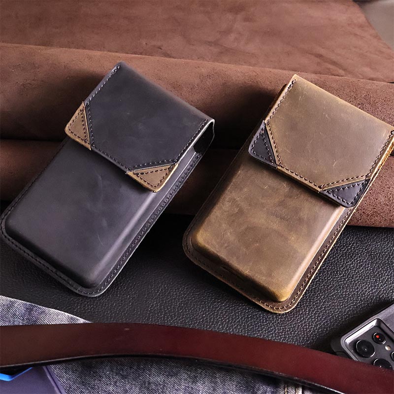 1pcRetro genuine leather waist - مراجعة Men Accessories Pack وسعره