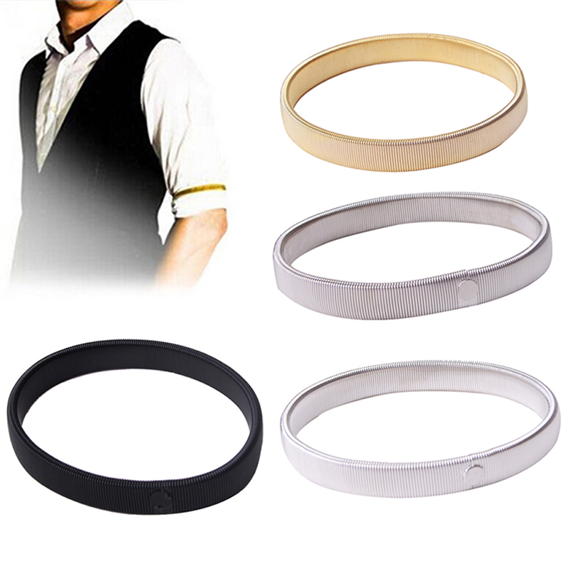 2Pcs Elastic Shirt Sleeve Hold - مراجعة Men'S Accessories Holder وسعره