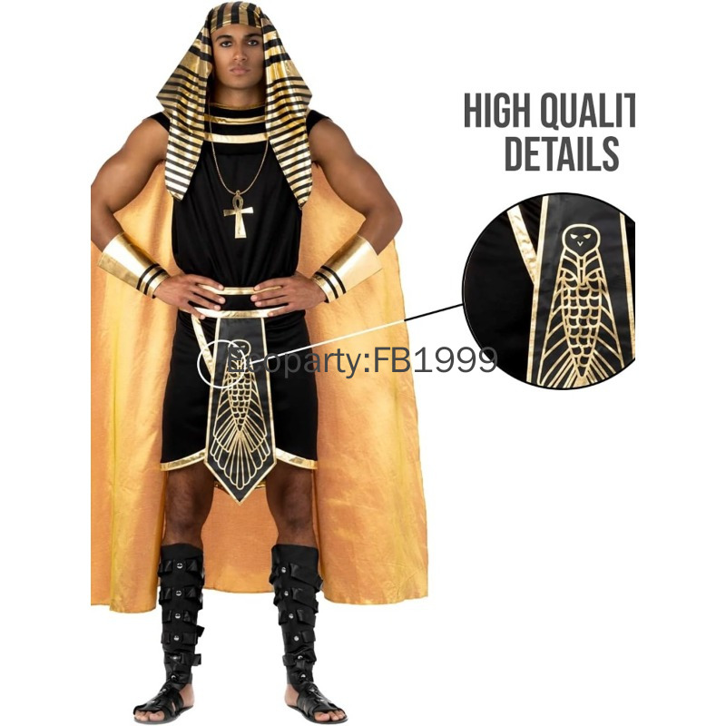New Men Egyptian Costume King  - مراجعة Men Accessories Egypt وسعره