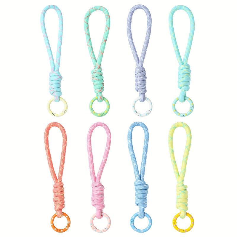 2~5pcs Colorful Braided Keycha - مراجعة Men'S Accessories Holder وسعره