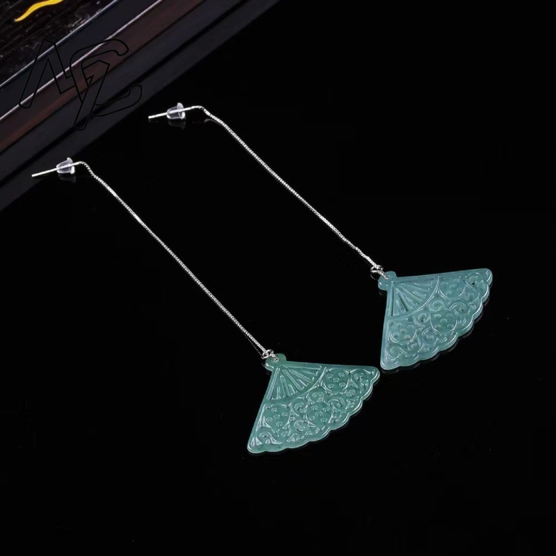 Natural Blue Water Emerald Jad - مراجعة Men Accessories Jewellery وسعره