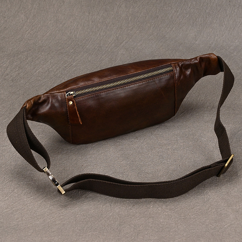 Men's Leather Chest Bags Cross - مراجعة Men Accessories Pack وسعره