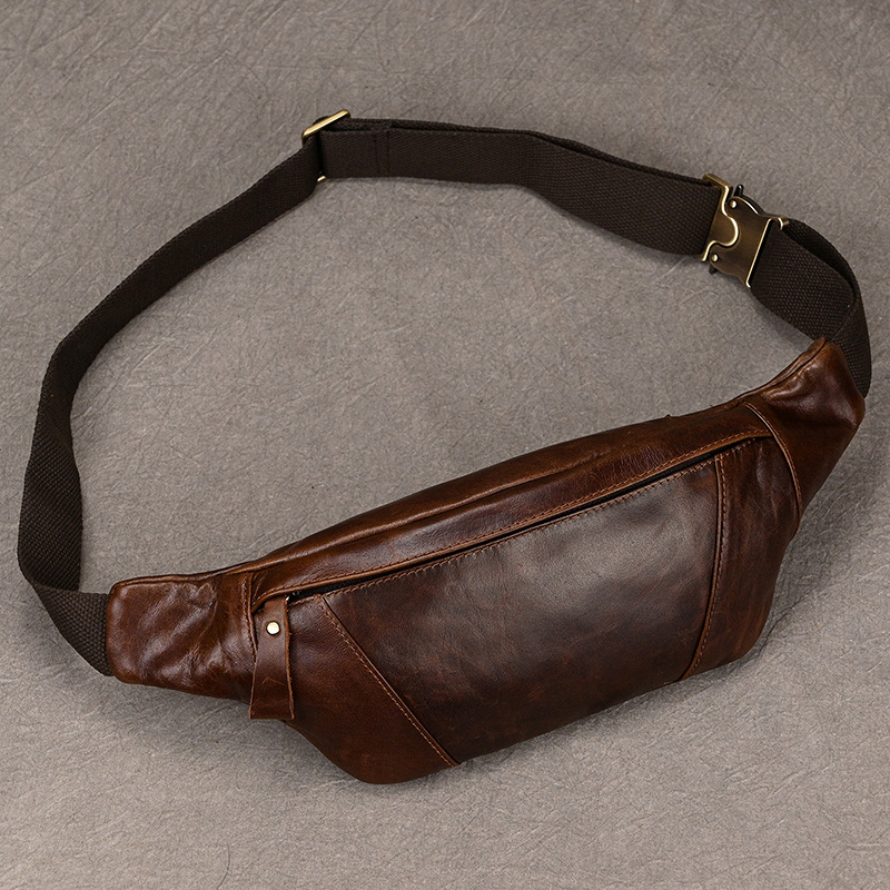 Men's Leather Chest Bags Cross - مراجعة Men Accessories Pack وسعره