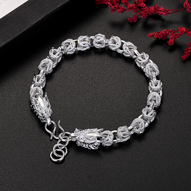 Hot luxury designer 925 Sterli - مراجعة Men Accessories Chain And Bracelet وسعره