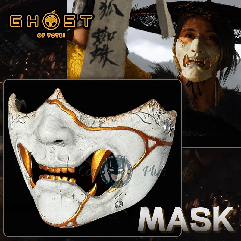 Game Ghost of Yotei Atsu Mask  - مراجعة Men Accessories Pack وسعره