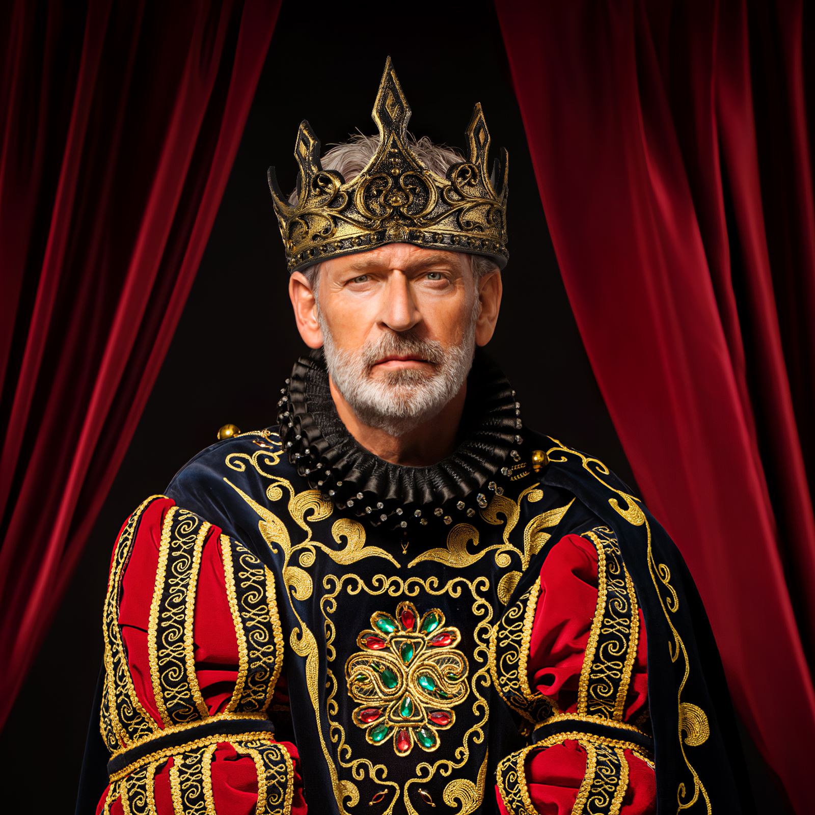 Crowns King Men Adults Party C - مراجعة Men'S Vampire Accessories وسعره