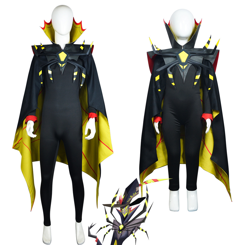 Hazbin Hotel Cosplay Costume S - مراجعة Men'S Accessories With Suits وسعره
