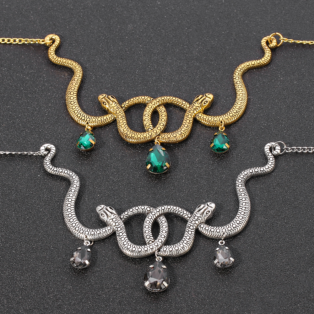 Vintage Snake Personality Neck - مراجعة Mens Accessories Style وسعره