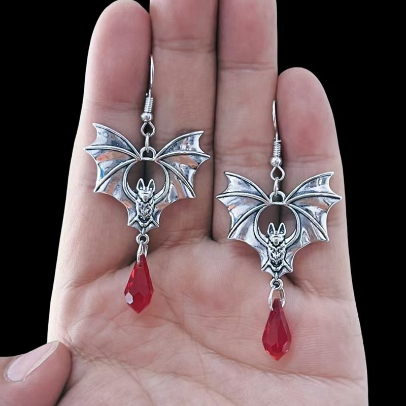 Gothic Vampire Bat Earrings fo - مراجعة Men'S Vampire Accessories وسعره