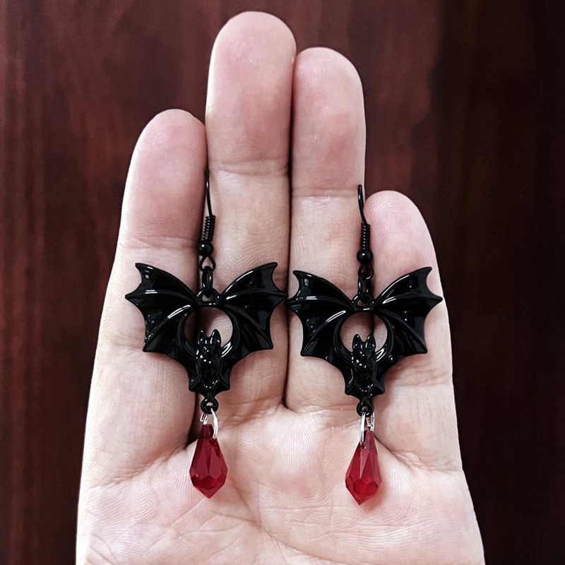 Gothic Vampire Bat Earrings fo - مراجعة Men'S Vampire Accessories وسعره