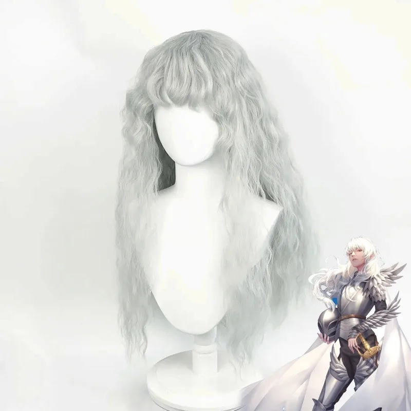 Anime Game Berserk Cosplay Wig - مراجعة Men Accessories Silver وسعره