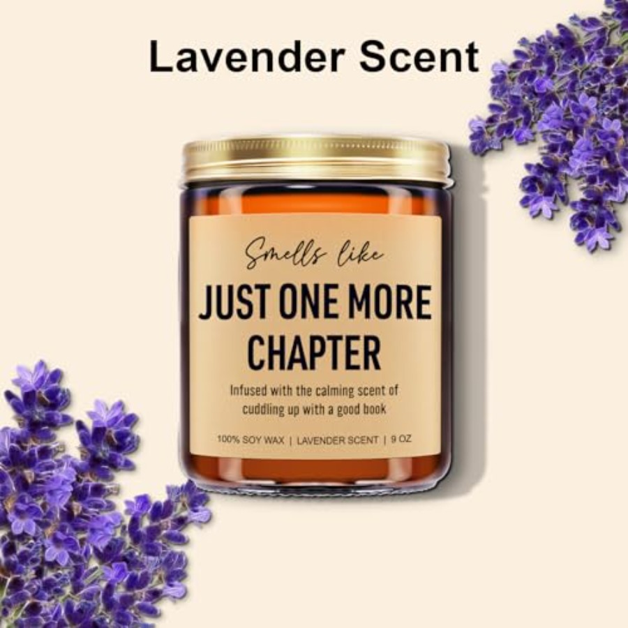 Funny Scented Candle, Book Lov - مراجعة Men Accessories For Birthday Gift وسعره