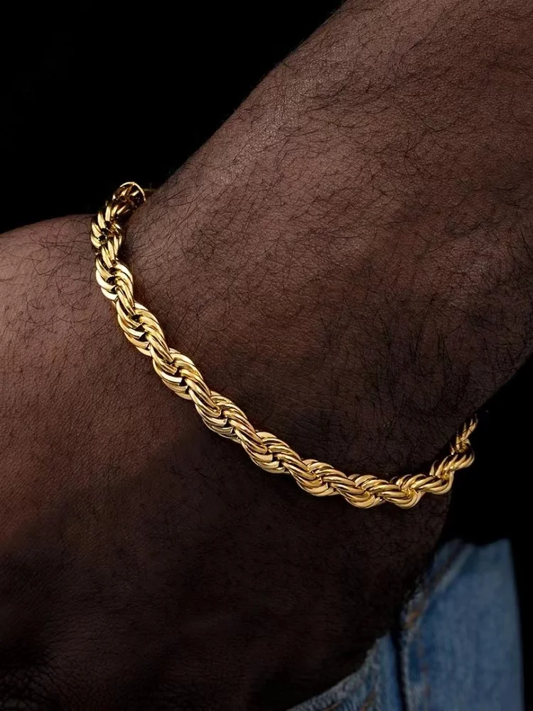 Hip-Hop Rock 925 sterling silv - مراجعة Men Accessories Chain And Bracelet وسعره