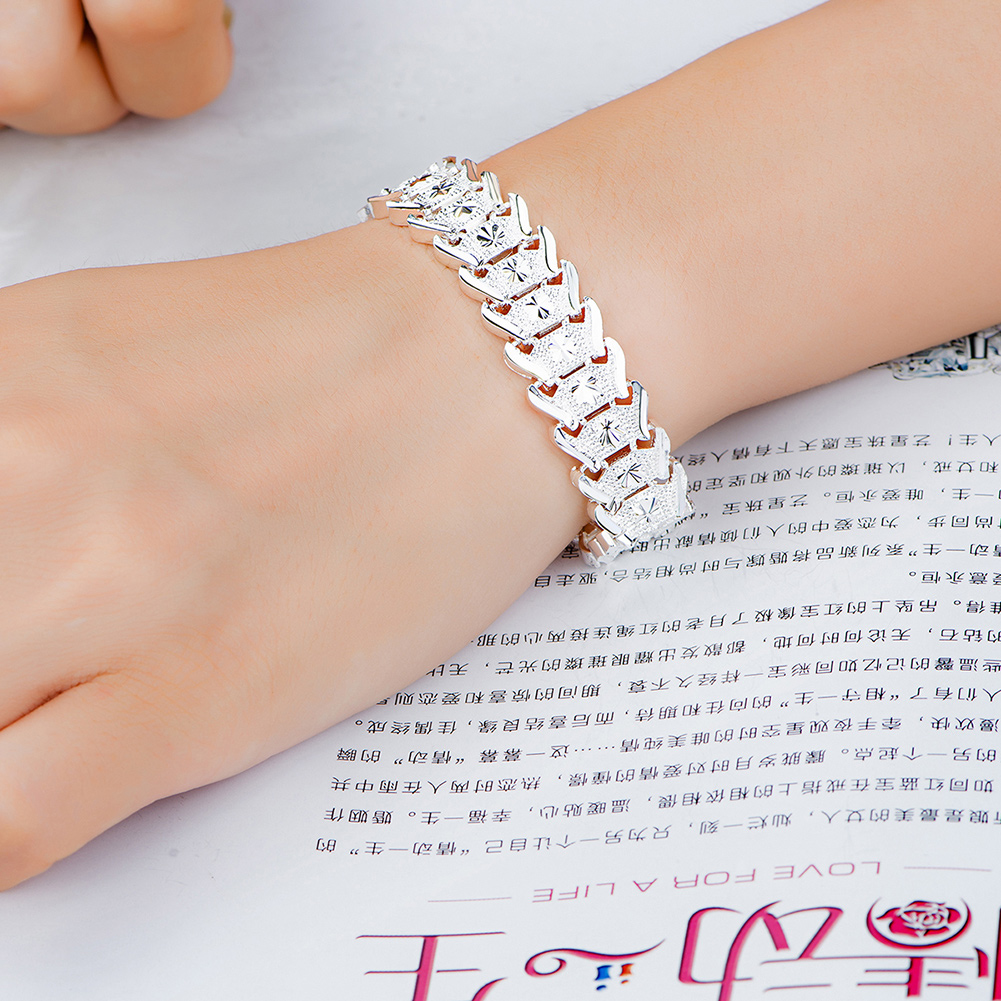 Noble 925 Sterling Silver Fash - مراجعة Men Accessories Chain And Bracelet وسعره