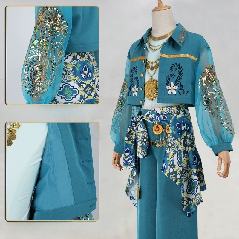 Anime Minajael Tealrajah Cospl - مراجعة Mens Accessories Style وسعره