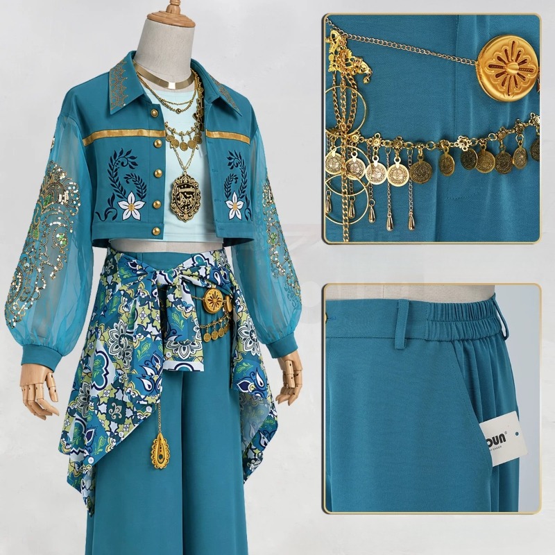 Anime Minajael Tealrajah Cospl - مراجعة Mens Accessories Style وسعره