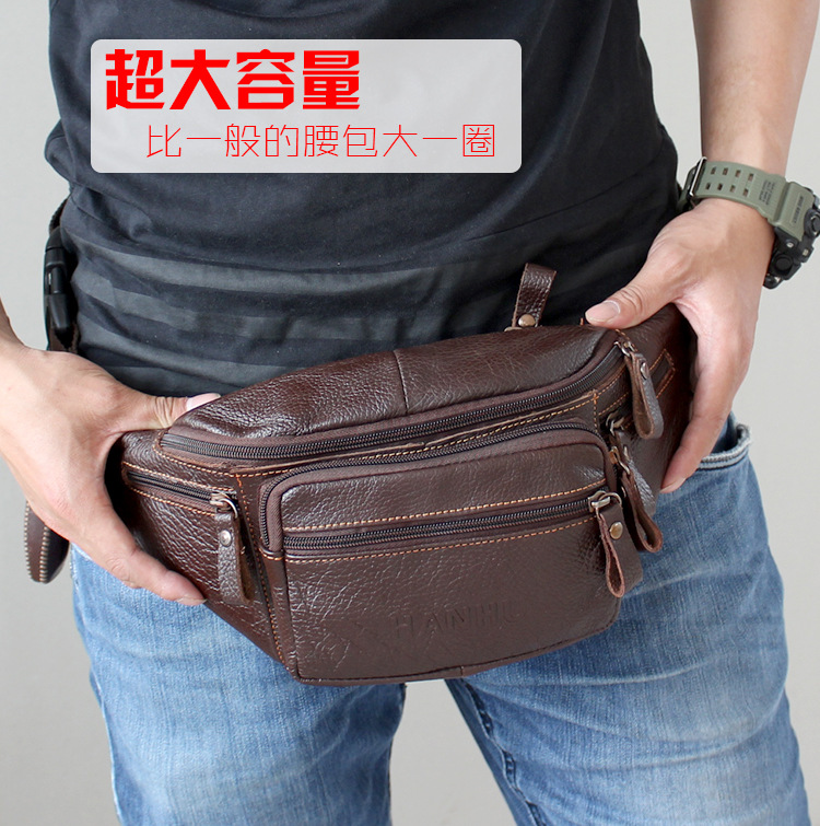 Genuine Cowhide Leather Waist  - مراجعة Men Accessories Pack وسعره