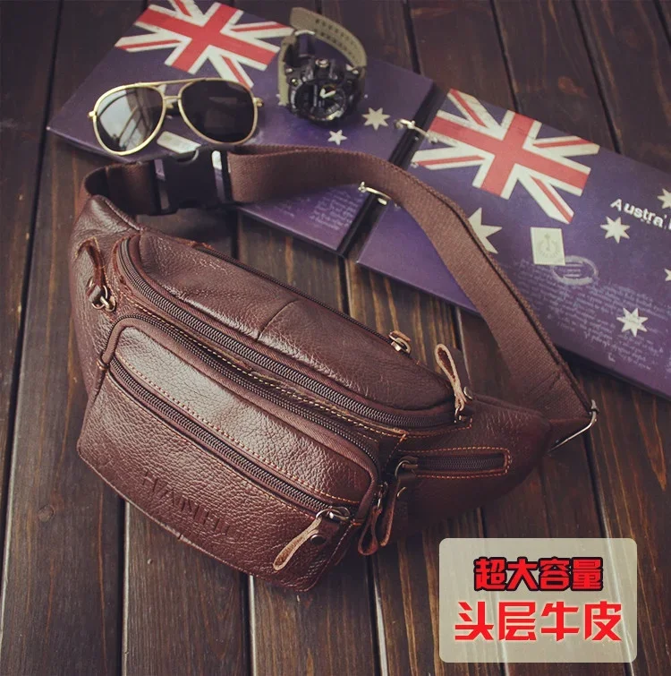 Genuine Cowhide Leather Waist  - مراجعة Men Accessories Pack وسعره