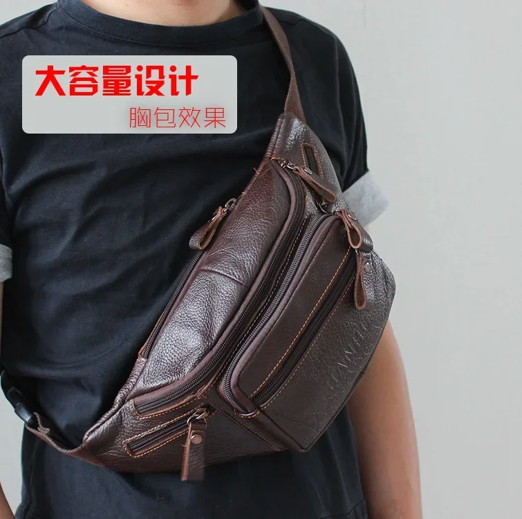 Genuine Cowhide Leather Waist  - مراجعة Men Accessories Pack وسعره