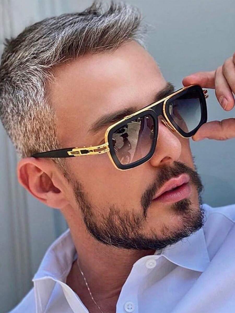 1pc Men's Double Beam Fashion  - مراجعة Mens Accessories Style وسعره