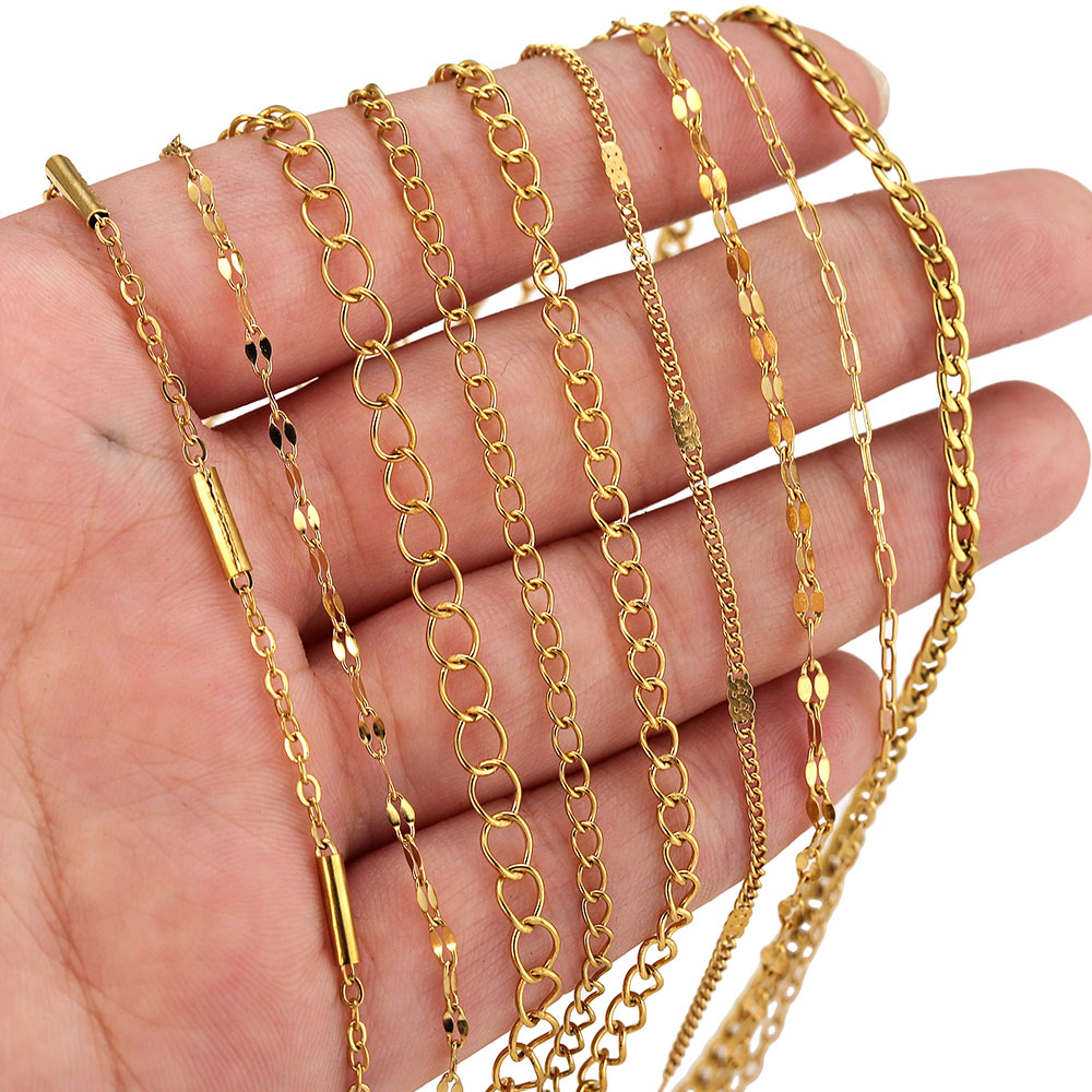 2meter Stainless Steel Lips NK - مراجعة Men Accessories Chain And Bracelet وسعره
