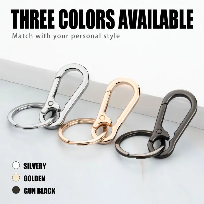 Metal Carabiner Clip Keychain  - مراجعة Men'S Accessories Holder وسعره