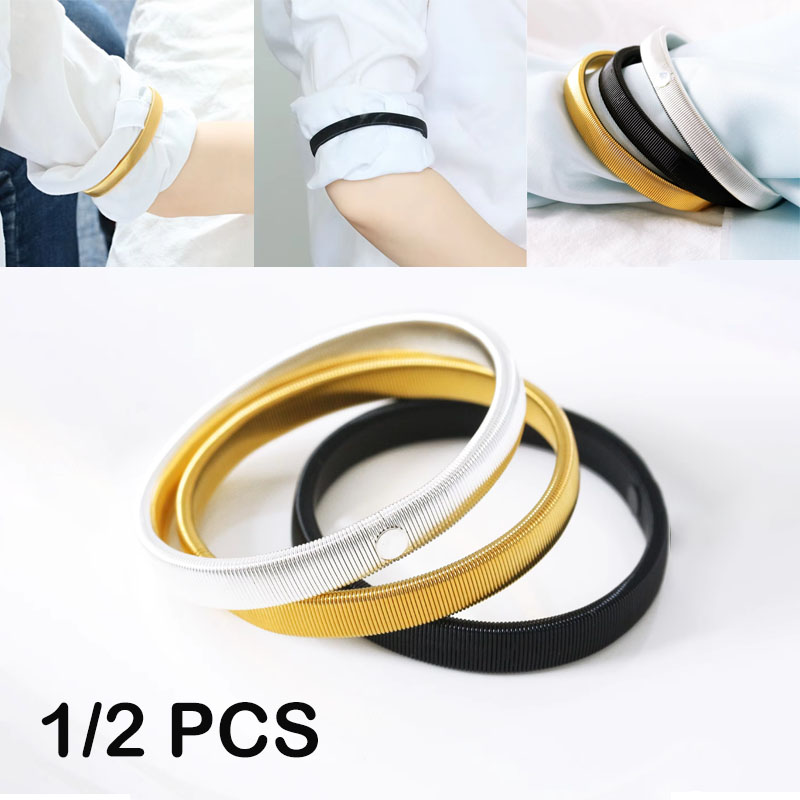 One Pcs Elastic Armband Shirt  - مراجعة Men'S Accessories Holder وسعره