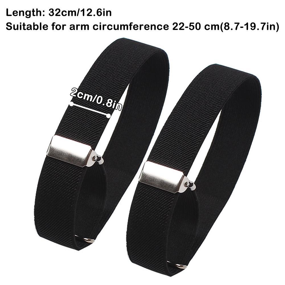 2pcs Adjustable Elastic Armban - مراجعة Men'S Accessories Holder وسعره