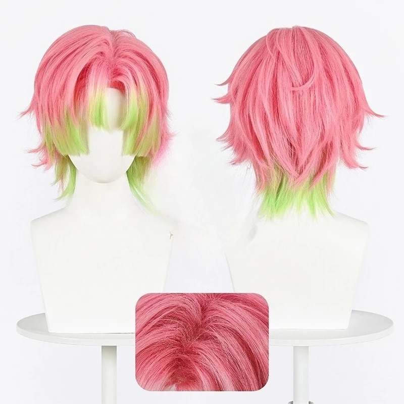 Kanroji Mitsuri Cosplay Wig Pi - مراجعة Men'S Accessories With Suits وسعره