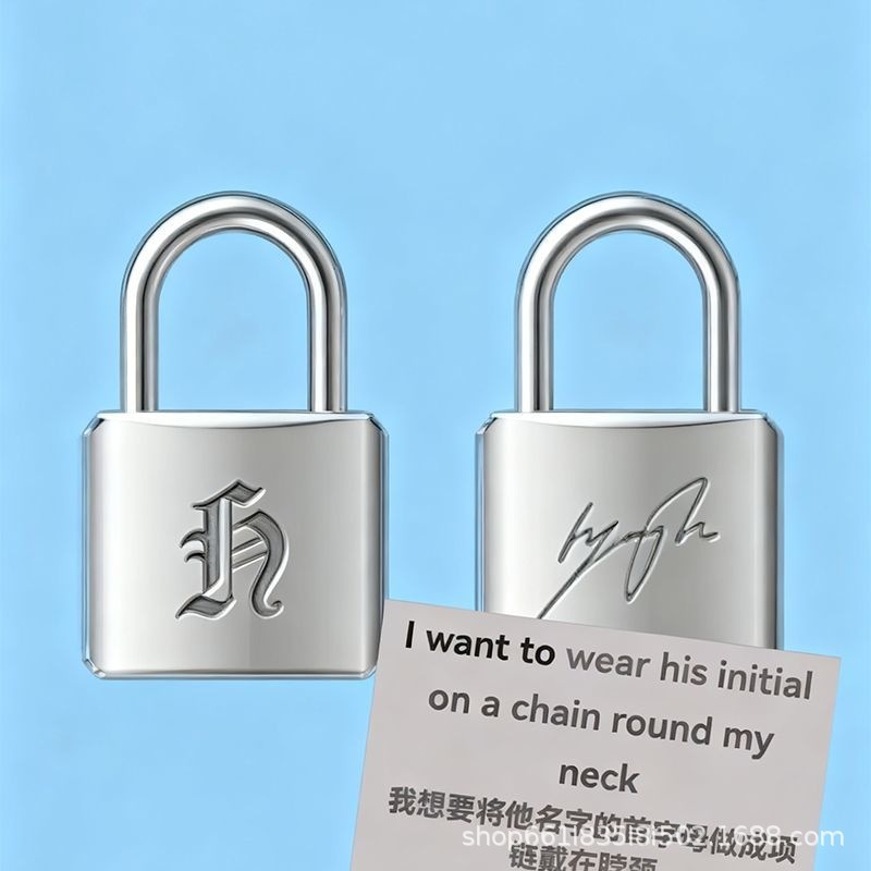 Ashionable Creative Metal Lock - مراجعة Mens Accessories Style وسعره