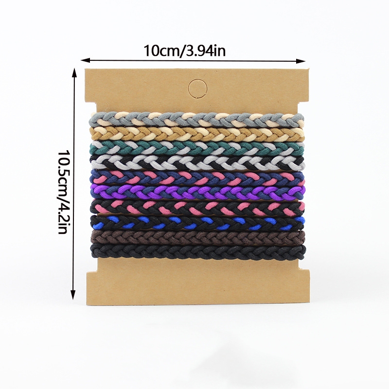 10pcs Boho Hair Ties Bracelets - مراجعة Men'S Accessories Holder وسعره
