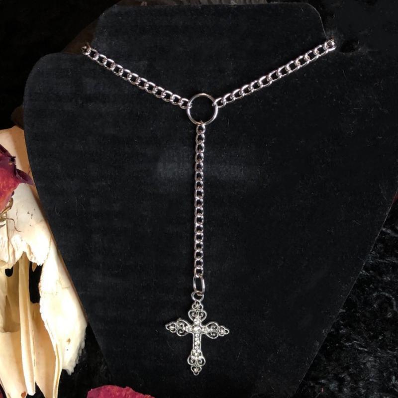 Gothic Crow Skull Necklace For - مراجعة Men'S Vampire Accessories وسعره