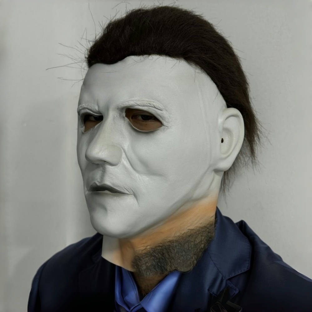 White Face Michael Myers Mask  - مراجعة Men'S Accessories Myer وسعره