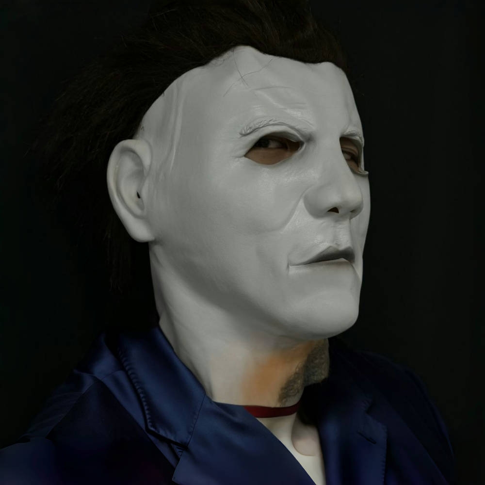 White Face Michael Myers Mask  - مراجعة Men'S Accessories Myer وسعره