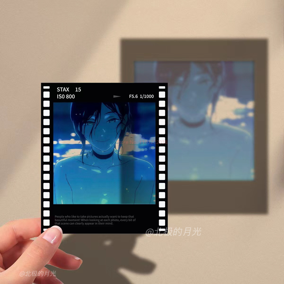 Chainsaw Man Reze Arc Polaroid - مراجعة Mens Accessories Style وسعره