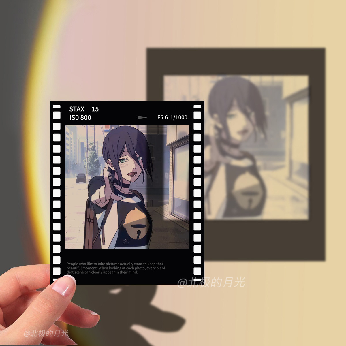Chainsaw Man Reze Arc Polaroid - مراجعة Mens Accessories Style وسعره