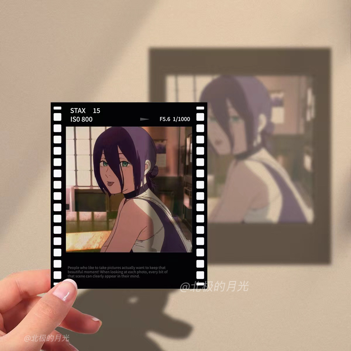 Chainsaw Man Reze Arc Polaroid - مراجعة Mens Accessories Style وسعره
