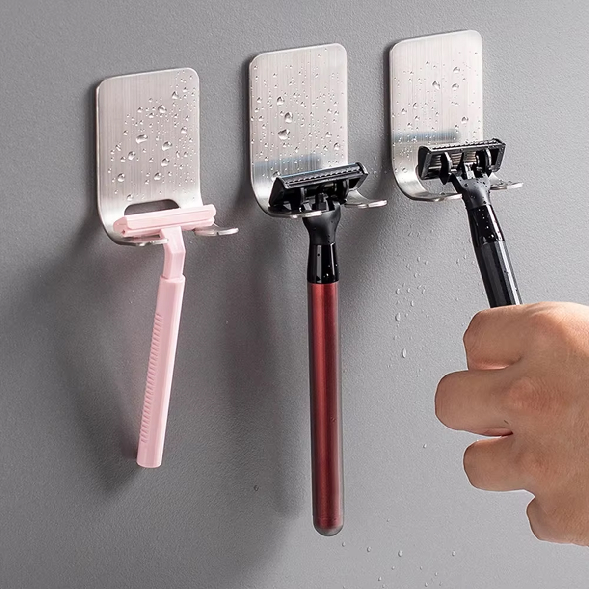 Stainless steel Razor Holder m - مراجعة Men'S Accessories Holder وسعره