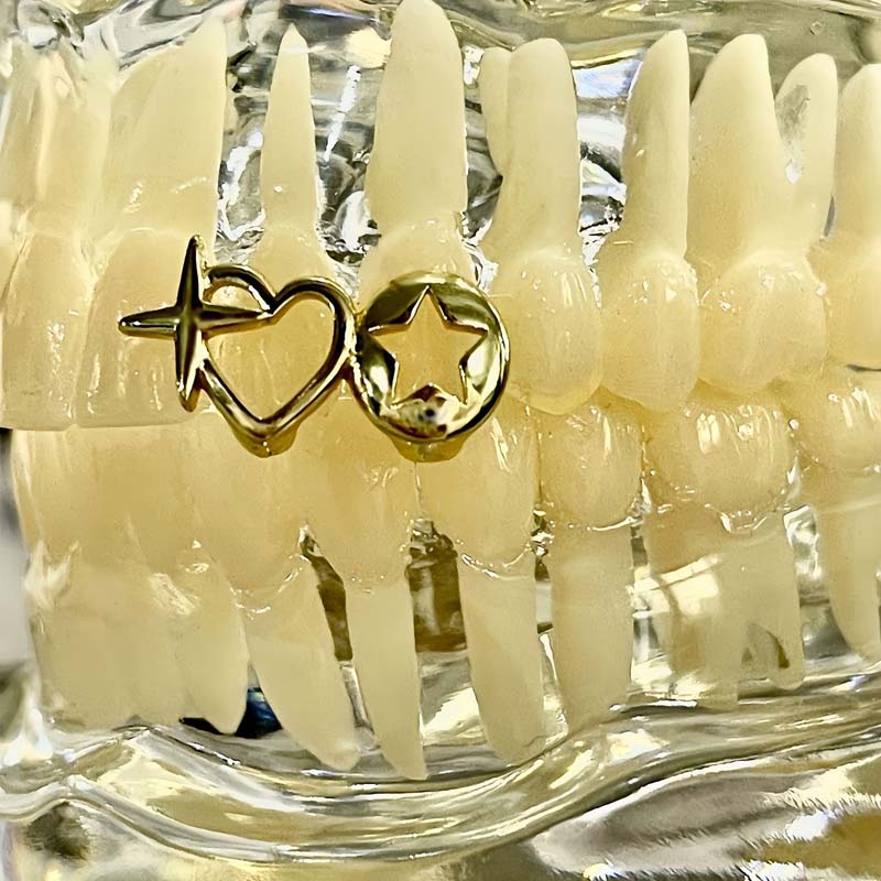 Punk Hip Hop Hollow Heart Teet - مراجعة Men Accessories Silver وسعره