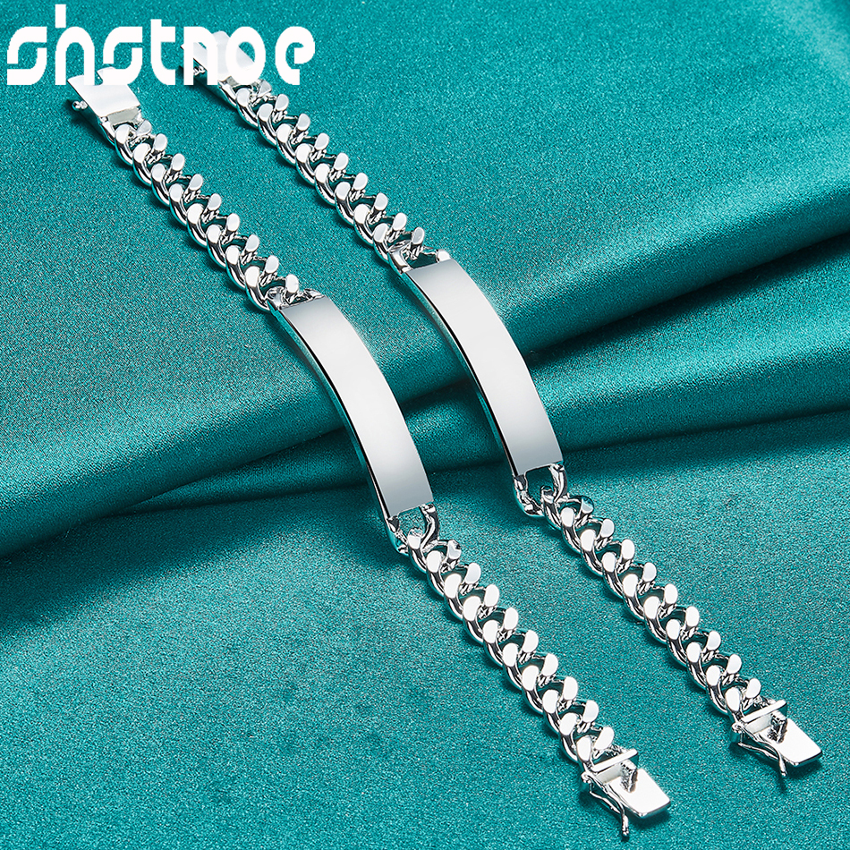 SHSTONE 925 Sterling Silver 2/ - مراجعة Men Accessories Chain And Bracelet وسعره