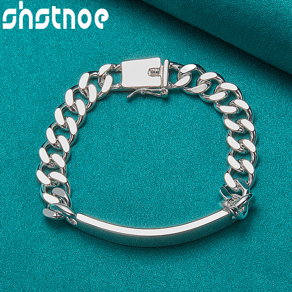 SHSTONE 925 Sterling Silver 2/ - مراجعة Men Accessories Chain And Bracelet وسعره